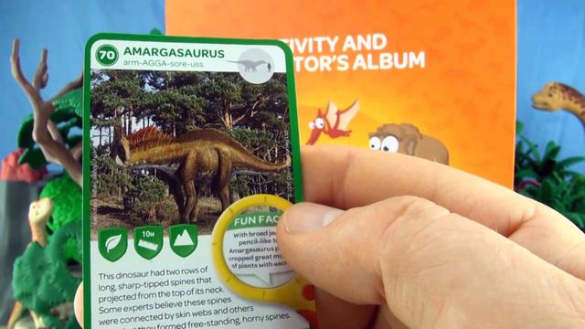 Dinosaurs - Ancient Animals Collector Cards - Woolworths blind packs - Learn about dinosaurs смотреть онлайн