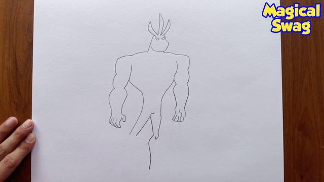 How to draw Ultimate Alien X from Ben 10 смотреть онлайн