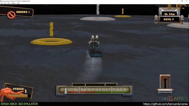 Xenia Xbox 360 Emulator - Deadliest Catch: Sea of Chaos ingame! (212cd6e/Jun 26 2016) смотреть онлайн
