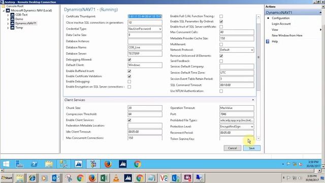 How to setup ideal user timeout in Microsoft Dynamics NAV смотреть онлайн