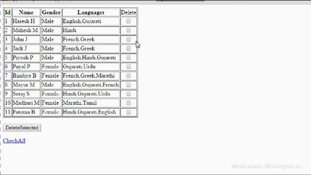019 PHP MySQL - Delete Multiple Record - Checkbox Array - Check All - Select All Option - Hindi смотреть онлайн