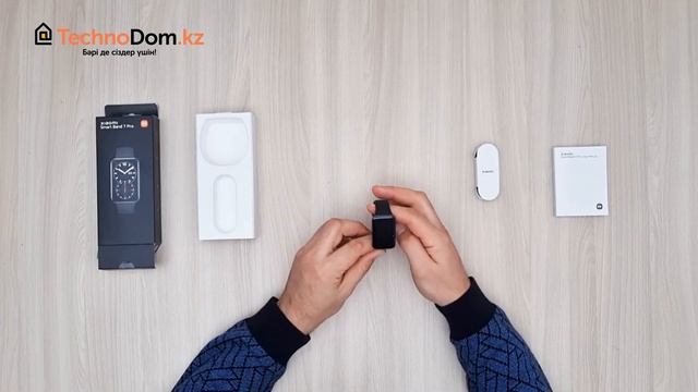Смарт Браслет Xiaomi Mi Band 7 Pro, Black (M2141B1) | Распаковка Технодом смотреть онлайн