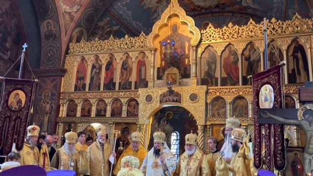 Sep 17 2023 Поздравления митр. Николая, metropolitan Nicholas, greetings regarding 75th/HTS смотреть онлайн