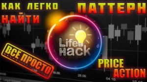 Как легко найти паттерн на свечном и линейном графике Обучение трейдингу Прайс экшн для новичка