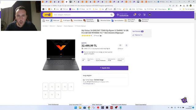 24 Eylül 2023 Laptop Öneri ve Soru Cevap Canlı Yayını смотреть онлайн