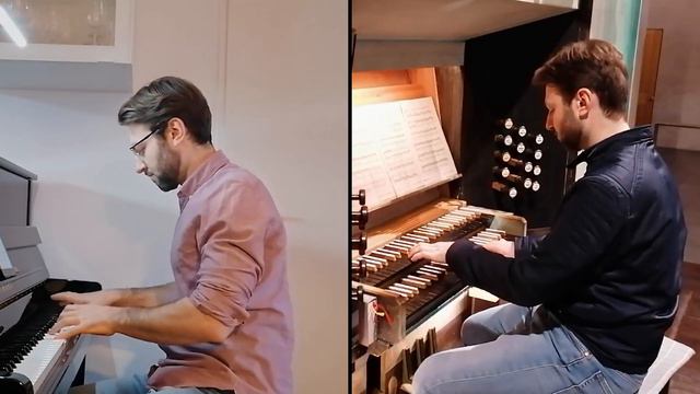 Interstellar Main Theme Orchestral Cover: Piano + Organ + Key смотреть онлайн