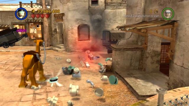 LEGO Indiana Jones: The Original Adventures 100% Прохождение - Часть 3 - Опасный Город смотреть онлайн