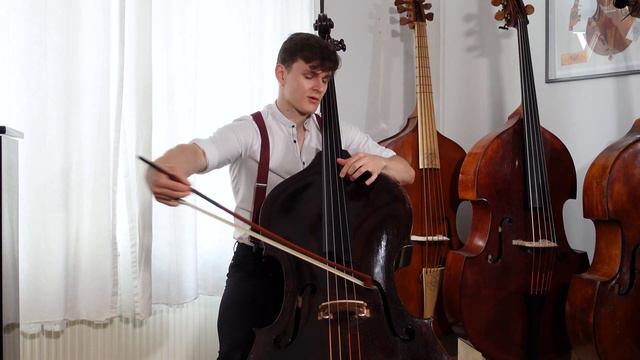 Schubert — Arpeggione Sonata, Mov. 2 and 3: Played by Dominik Wagner, Double Bass смотреть онлайн