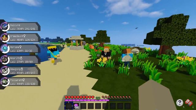 Minecraft Pixelmon MEGA LUCKY BLOCK WORLD - SKY OCEAN!? (Minecraft Pokemon Mod) смотреть онлайн