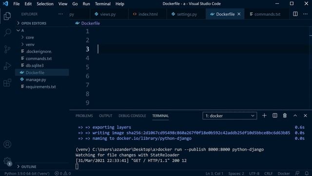 Docker | How to Dockerize a Django application (Beginners Guide) смотреть онлайн