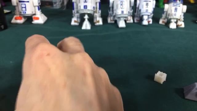 Created a middle foot for R2-D2, scanned, blender, and 3D printed in it смотреть онлайн