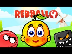 RED BALL 4. Как получить достижение обратная сторона Луны.Как получить шарик апельсинчик..mp4