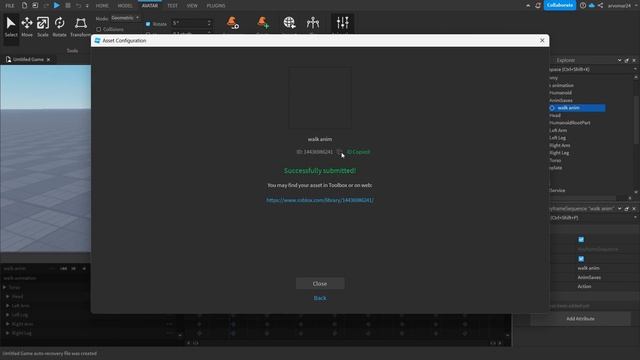 HOW TO MAKE YOUR OWN WALKING AND RUNNING ANIMATION IN ROBLOX STUDIO смотреть онлайн