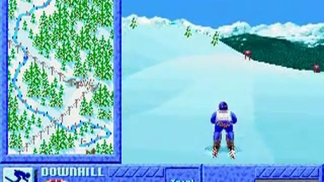 Accolade Winter Challenge Glitch (1991 Dos) смотреть онлайн