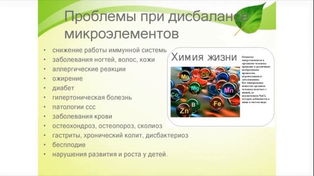Роль минералов в организме человека Виоргон 40 смотреть онлайн