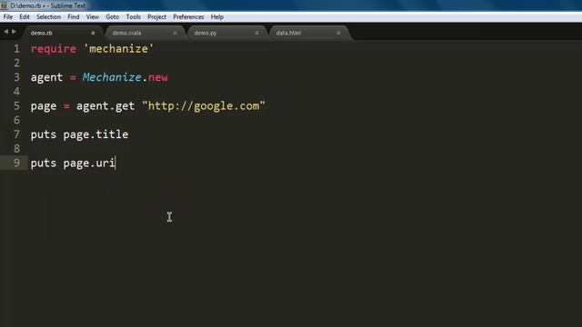 Ruby Mechanize Web Scraping смотреть онлайн