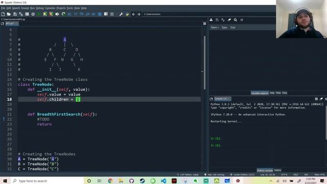 Breadth-first search with Python code смотреть онлайн