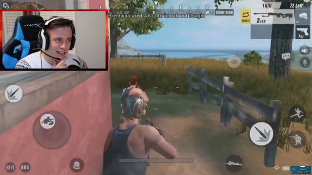 Reacting to My FIRST GAME in Rules of Survival: Battle Royale... смотреть онлайн