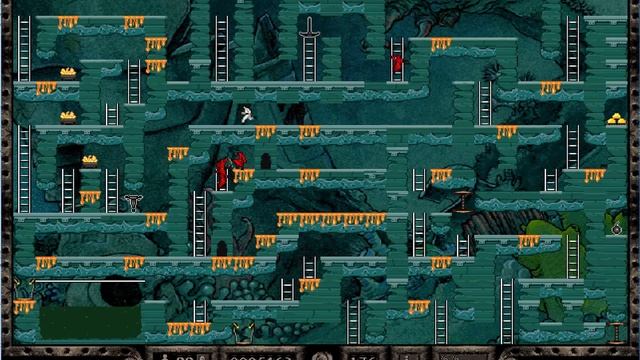 Lode Runner Mad Monk's Revenge, level 176 смотреть онлайн
