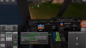 Первый инструктаж в игре «Turboprop Flight Simulator 3D»