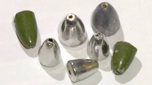 Как сделать груз ПУЛЯ разных типов, из разных материалов.