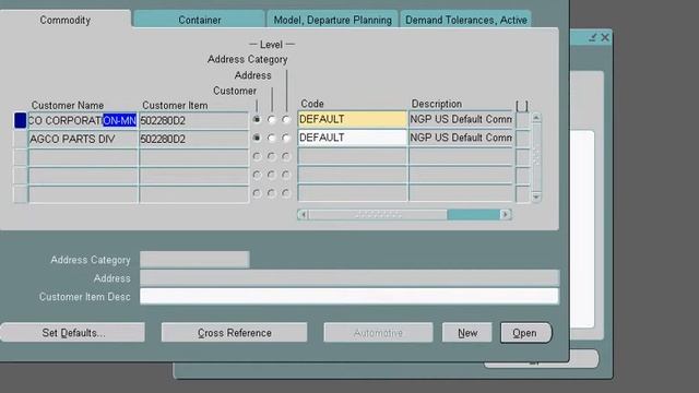 Oracle Customer Part Number Xref Setup смотреть онлайн