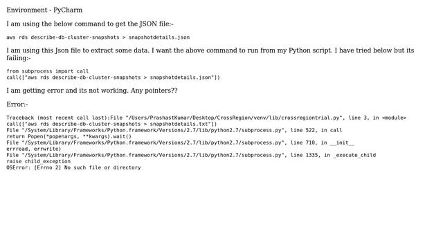 Unix & Linux: Run a shell command in Python смотреть онлайн