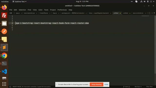 Build a MERN ToDo List App #12 Installing a Dependency смотреть онлайн