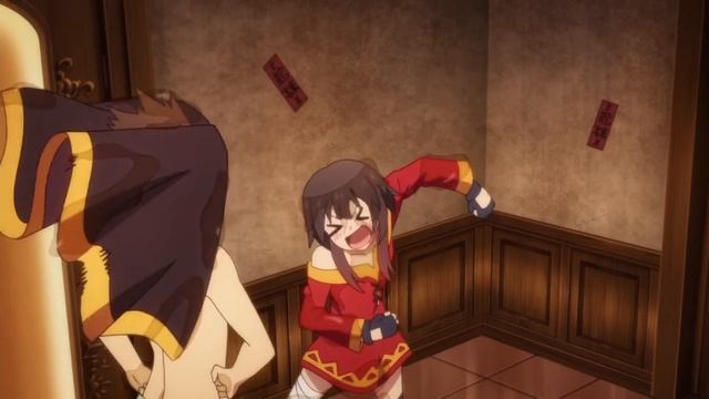 Коносуба 2 - Мегумин соблазняет Казуму!!!!!!! /KonoSuba 2 смотреть онлайн