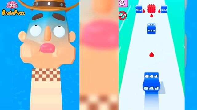 Jelly Run 2048 | Sandwich Runner - Best Cool Run Games All Level Gameplay NEW APK UPDATE смотреть онлайн