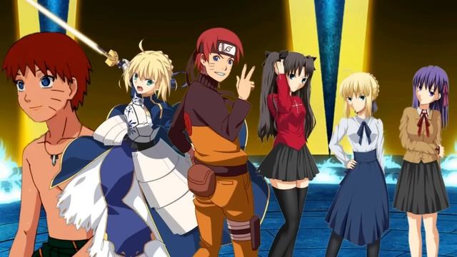 Naruto x Fate/stay night cap prologo al 6 смотреть онлайн