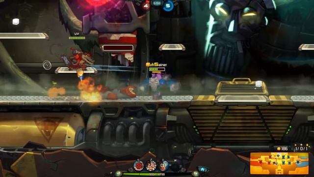 Awesomenauts, гайд на персонажа Джимми и ЛЮКС-5000 (Эми и ЛЮКС-5000) смотреть онлайн