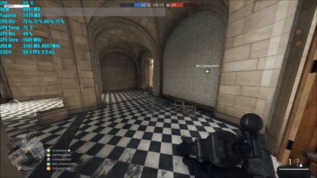 Battlefield 1 6600k + GTX 1060 Bottleneck Test | Part 2 (1080p60fps) смотреть онлайн