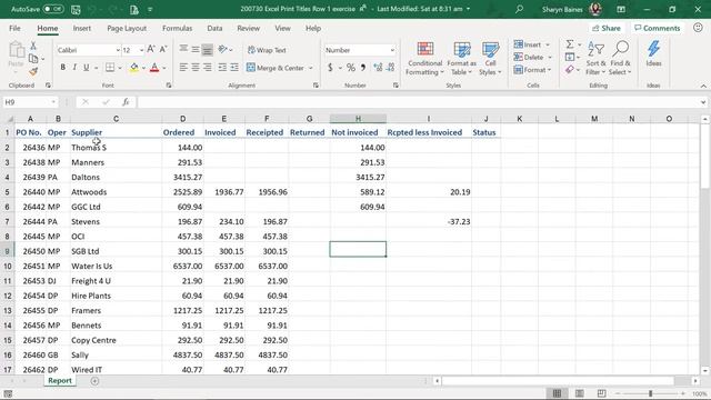 HOW TO Set Row 1 to Print on Every Page in Excel смотреть онлайн