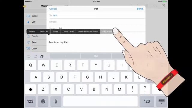 How To Attach ICloud Drive Files To Email On IPhone And IPad ?