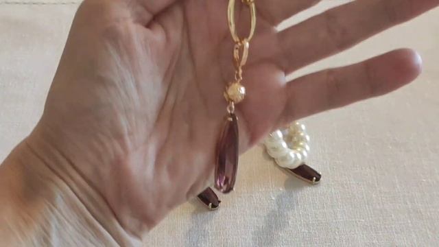 40. Обзор фурнитуры и бусин с Али Экспресс. Собрала свои первые украшения. смотреть онлайн