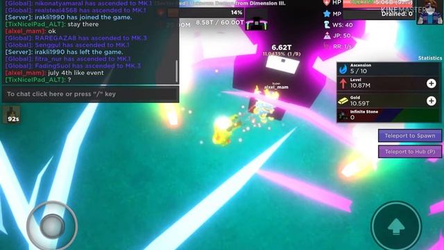 (Short) Infinity RPG PT.14 - Ascension 6 (Level then ascended: 26.5M) смотреть онлайн
