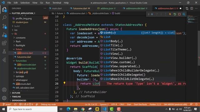 deserialization in flutter | flutter tutorial in Hindi/Urdu смотреть онлайн