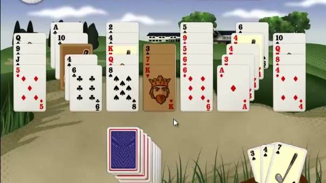 Golf Solitaire - Royalgames - HQ смотреть онлайн