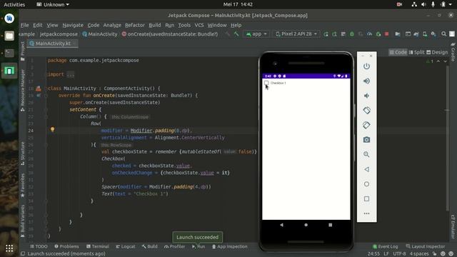 Tutorial Jetpack Compose Android - State - Part 5 смотреть онлайн