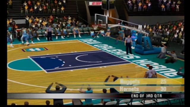 ESPN NBA 2K5 - NUGGETS VS HORNETS смотреть онлайн
