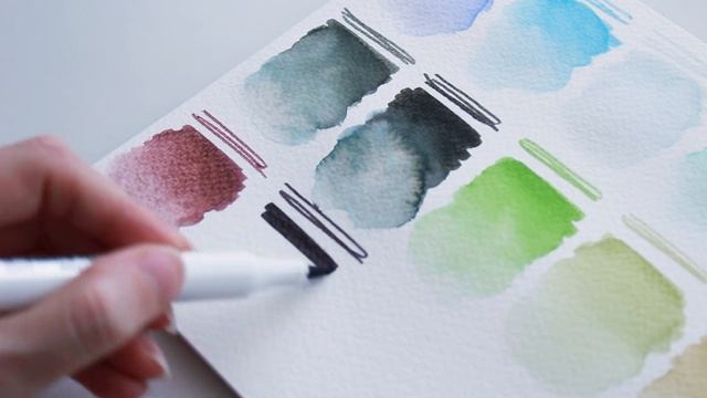 Обзор АКВАРЕЛЬНЫХ маркеров Sketchmarker | Colored Dreams 36 set смотреть онлайн