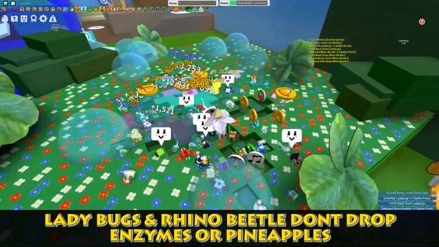 How To Farm Pineapples/Enzymes Fast - 50,000 Pineapples An Hour! - Bee Swarm Simulator