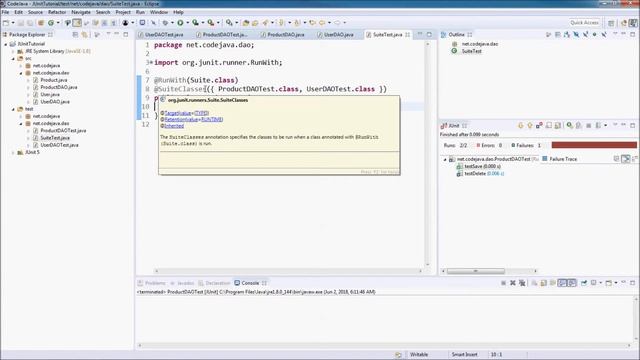 How to create and run JUnit test suite in Eclipse смотреть онлайн