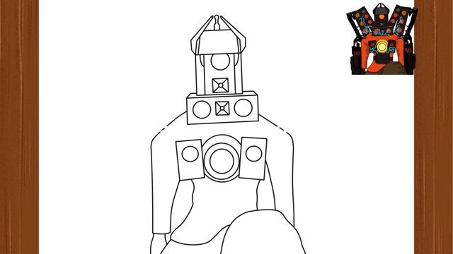 How To Draw TITAN SPEAKERMAN UPGRADED I SKIBIDI TOILET смотреть онлайн