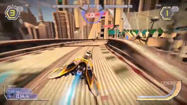 Wipeout Omega Collection Gameplay - Chenghou Project Elite Phantom смотреть онлайн
