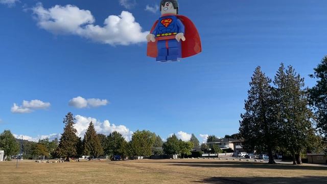 Superman Lego 3D Stop Motion animation made in Blender 2.79 смотреть онлайн