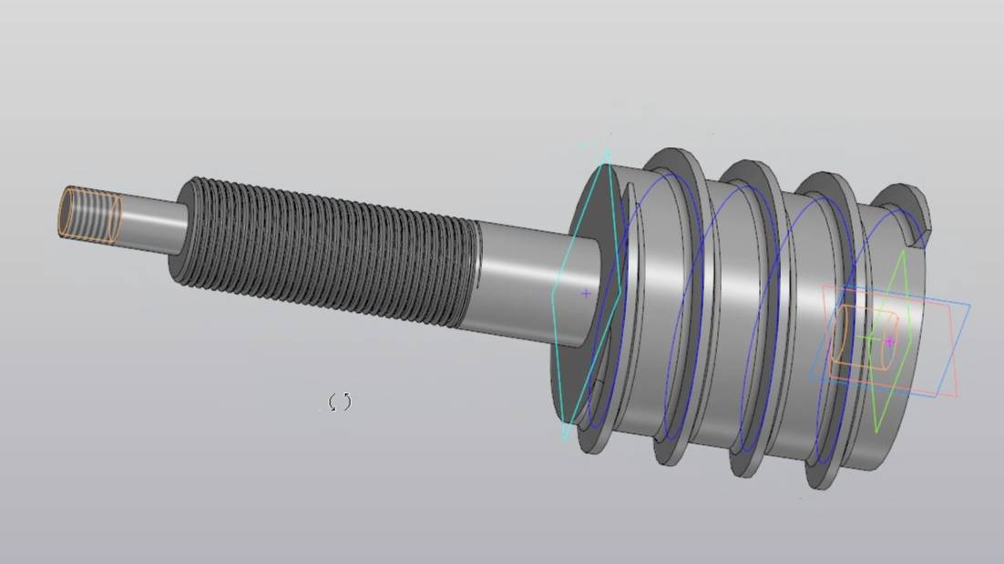Резьбы в Компас-3D смотреть онлайн