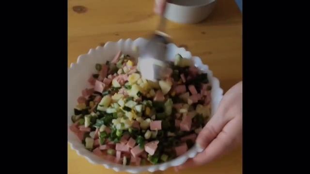 Окрошка рецепт классическая с колбасой смотреть онлайн