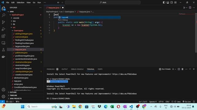 leap year program in java | leap year program in java using scanner | Placement Course смотреть онлайн